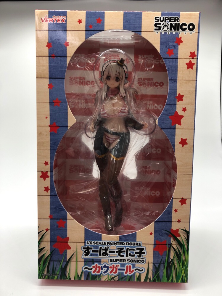 super sonico cow figure