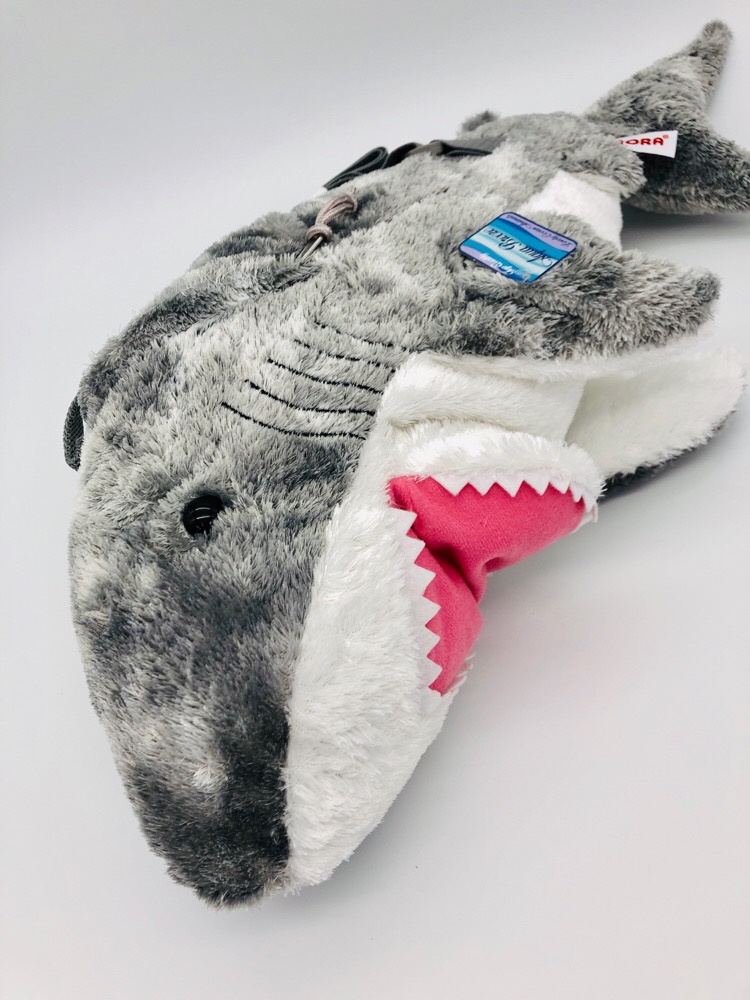 shark plush backpack